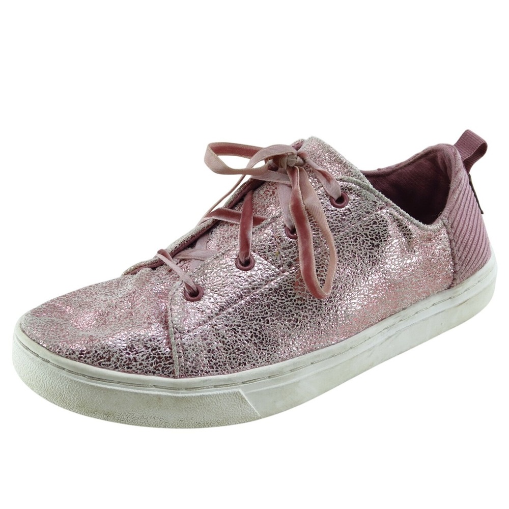 Toms Youth Girls Shoes Size 4‎ M Pink Fashion Sneakers Synthetic
